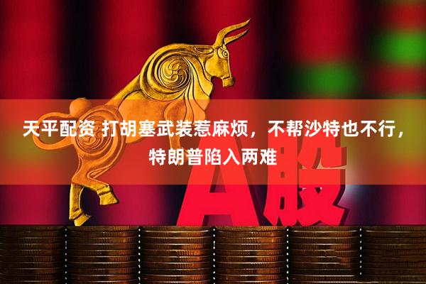 天平配资 打胡塞武装惹麻烦，不帮沙特也不行，特朗普陷入两难